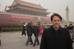 Place Tiananmen Il fait froid!
